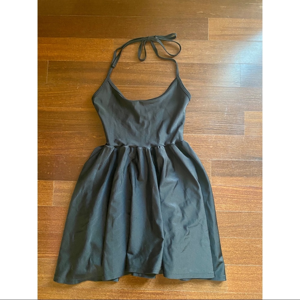 American Apparel | Disco Halter Mini Dress
